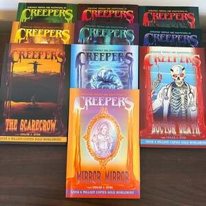 Lot Of Creepers Scary Stories Series #1-10 by Edgar J Hyde. Brand New!